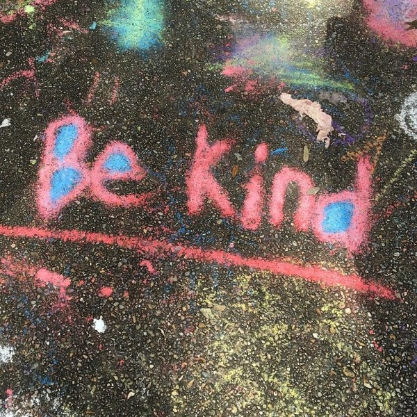 be kind in chalk