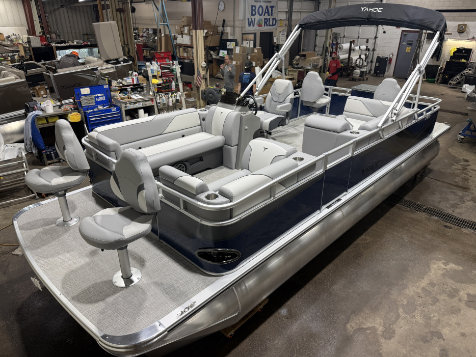 2026 Tahoe Sport 23E80 Fish & Cruise Pontoon & Honda 4-Stroke EFI - For Sale at Cedar, MN 55011 - ID 597424