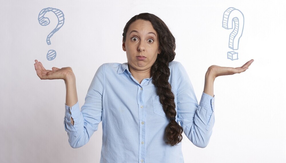 girl unsure of an answer